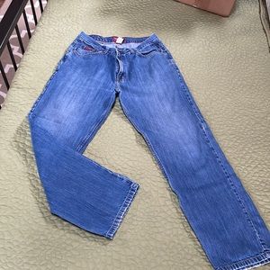 Mens chaps denim jeans